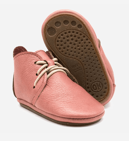 Orangenkinder - Vegetable Tanned - Leather Baby Barefoot Shoes (2 colors) - Nature's Wild Child
