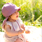 Organic Cotton - Sun Hat with Neck Protection - Baby Toddler Kid (5 colors) - Nature's Wild Child