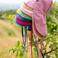 Organic Cotton - Sun Hat with Neck Protection - Baby Toddler Kid (5 colors) - Nature's Wild Child