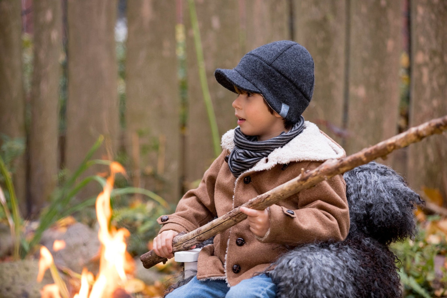 Pickapooh - Organic Boiled Wool Hat - Toddler - Adult - Nature's Wild Child