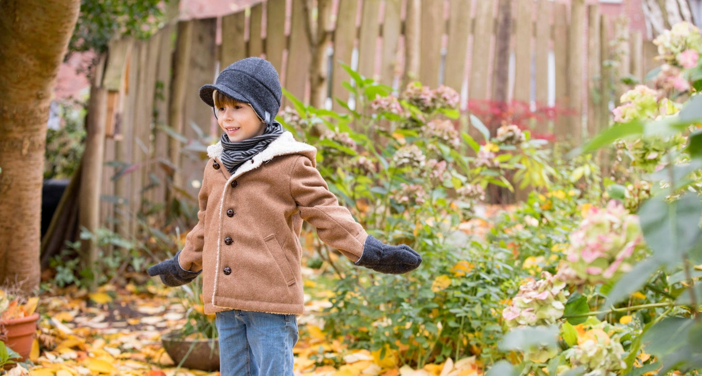 Pickapooh - Organic Boiled Wool Hat - Toddler - Adult - Nature's Wild Child