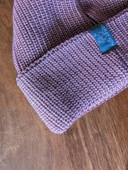 Pickapooh - Organic Wool Silk Beanie - Toddler - Adult - Nature's Wild Child