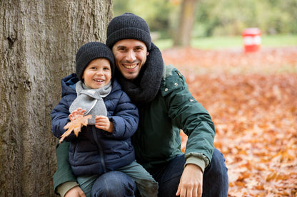 Pickapooh - Organic Wool Silk Beanie - Toddler - Adult - Nature's Wild Child