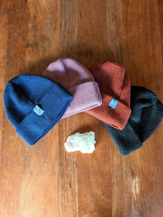 Pickapooh - Organic Wool Silk Beanie - Toddler - Adult - Nature's Wild Child