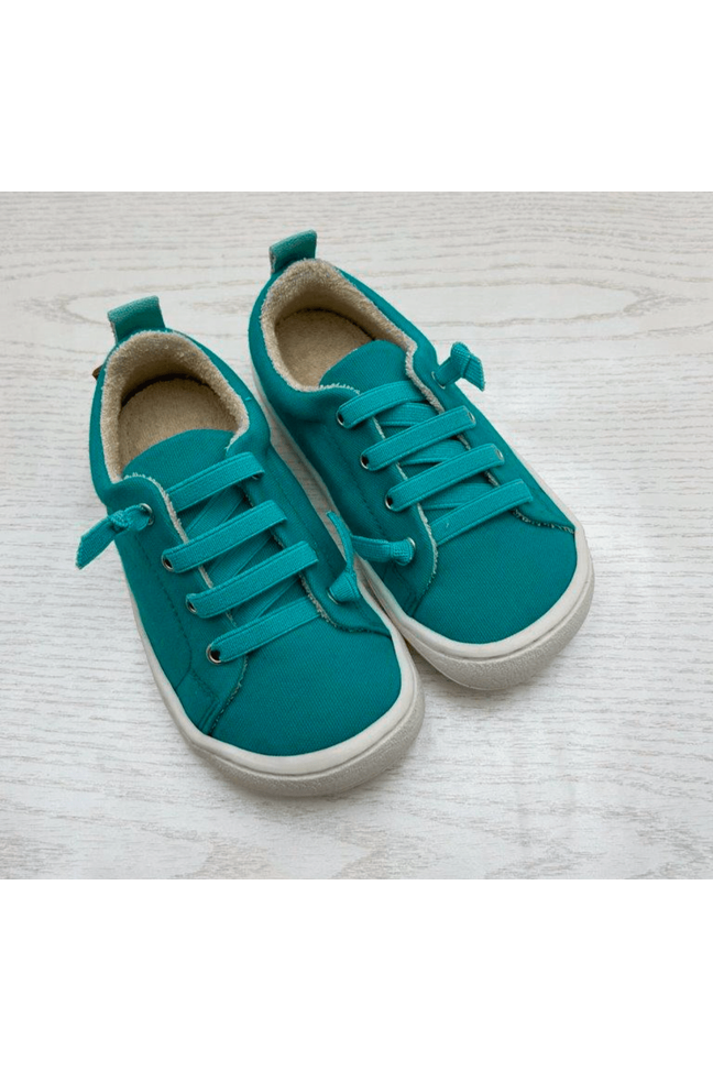Pololo - Little & Big Kids Barefoot Sneaker - Organic Cotton (3 colors) - Nature's Wild Child