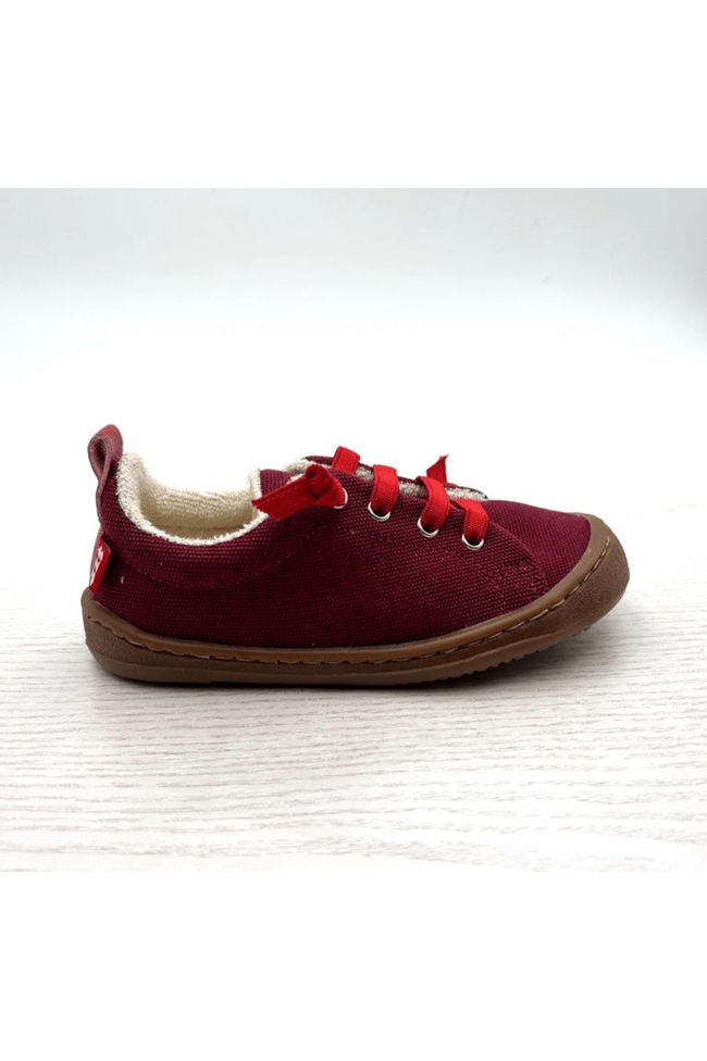 Pololo - Little & Big Kids Barefoot Sneaker - Organic Cotton (3 colors) - Nature's Wild Child