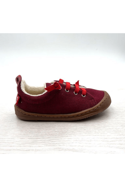Pololo - Little & Big Kids Barefoot Sneaker - Organic Cotton (3 colors) - Nature's Wild Child