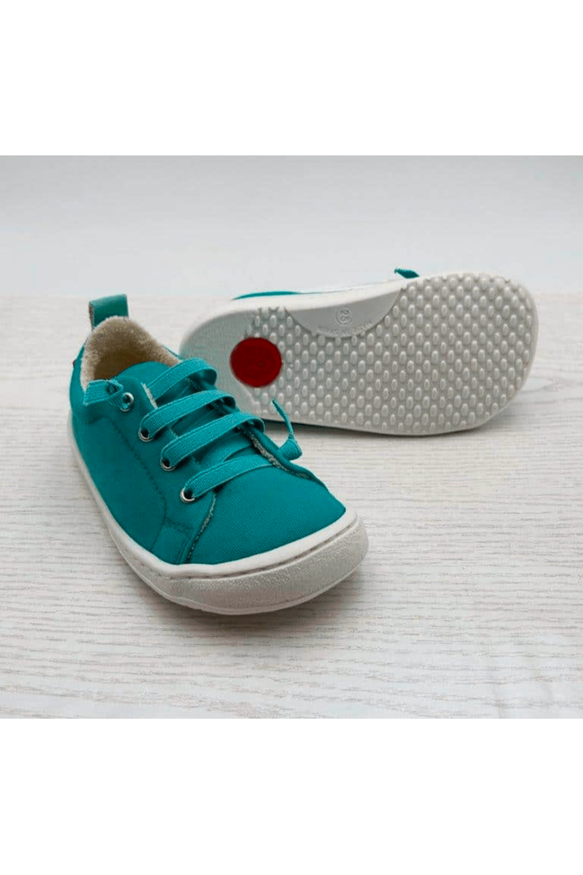 Pololo - Little & Big Kids Barefoot Sneaker - Organic Cotton (3 colors) - Nature's Wild Child