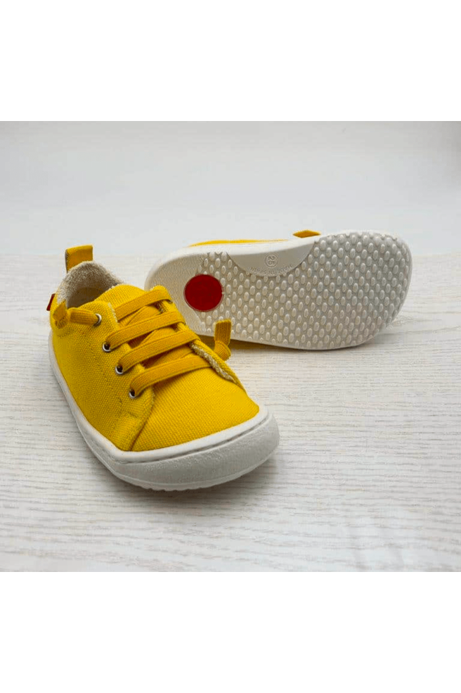 Pololo - Little & Big Kids Barefoot Sneaker - Organic Cotton (3 colors) - Nature's Wild Child