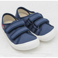 Pololo - Little & Big Kids Barefoot Sneaker - Organic Cotton - Velcro Closure (2 colors) - Nature's Wild Child