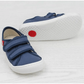 Pololo - Little & Big Kids Barefoot Sneaker - Organic Cotton - Velcro Closure (2 colors) - Nature's Wild Child