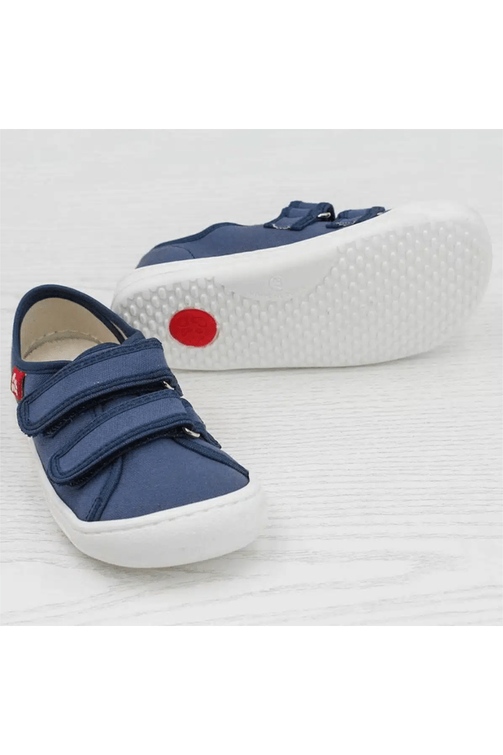 Pololo Kids Barefoot Shoes Organic Cotton Velcro Closure Nature s Wild Child