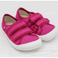 Pololo - Little & Big Kids Barefoot Sneaker - Organic Cotton - Velcro Closure (2 colors) - Nature's Wild Child