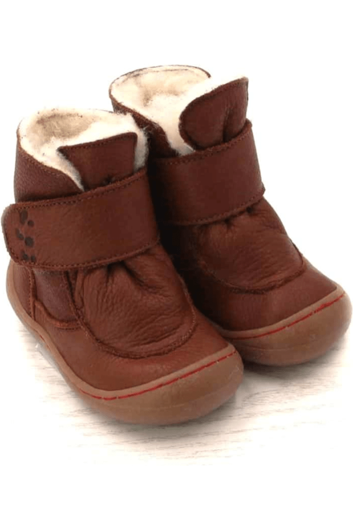 Pololo - Organic Wool Lined Leather - Baby & Toddler Winter Boot (2 colors) - Nature's Wild Child