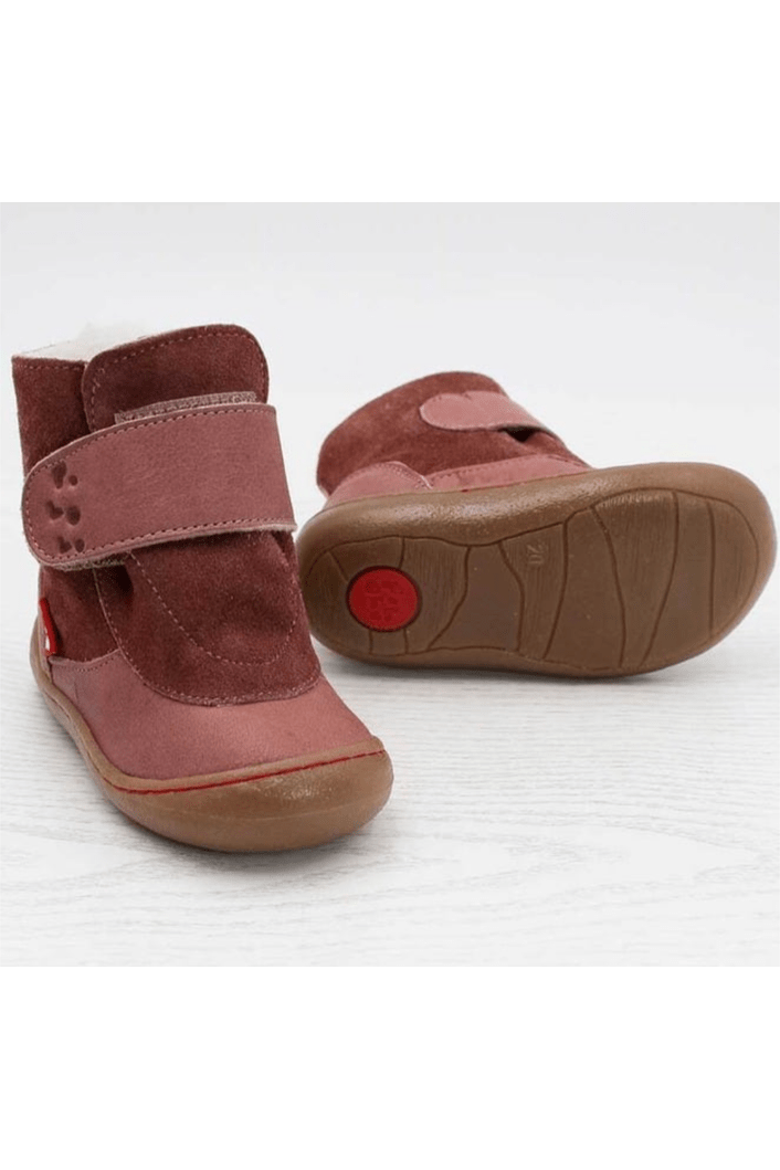 Pololo - Organic Wool Lined Leather - Baby & Toddler Winter Boot (2 colors) - Nature's Wild Child