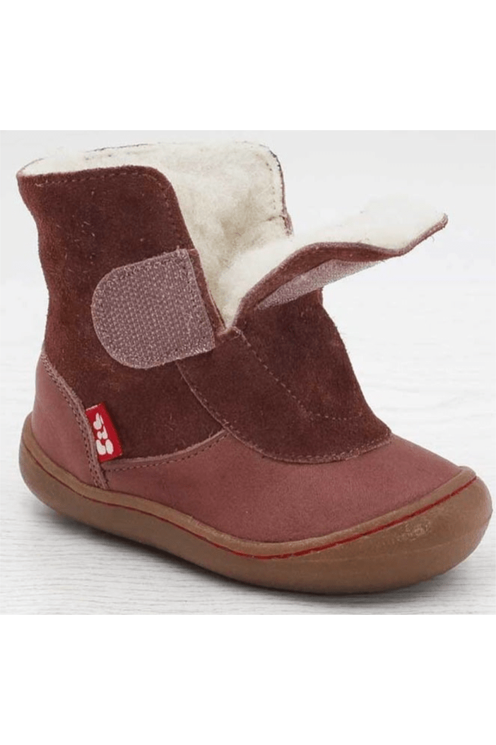 Pololo - Organic Wool Lined Leather - Baby & Toddler Winter Boot (2 colors) - Nature's Wild Child