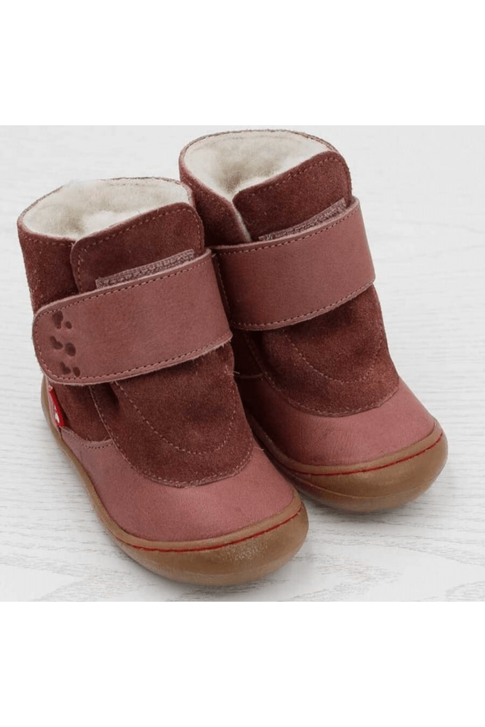 Pololo - Organic Wool Lined Leather - Baby & Toddler Winter Boot (2 colors) - Nature's Wild Child