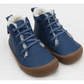 Pololo - Organic Wool Lined - Leather Barefoot High Top Shoes - Laces - Nature's Wild Child