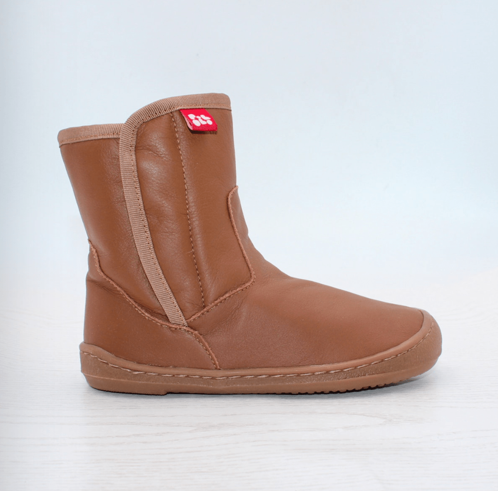 Pololo - Organic Wool Lined - Leather Barefoot Polar Boot - 3 Colors! - Nature's Wild Child