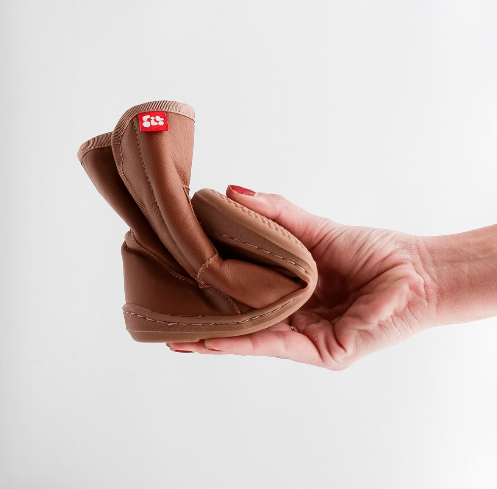 Pololo - Organic Wool Lined - Leather Barefoot Polar Boot - 3 Colors! - Nature's Wild Child