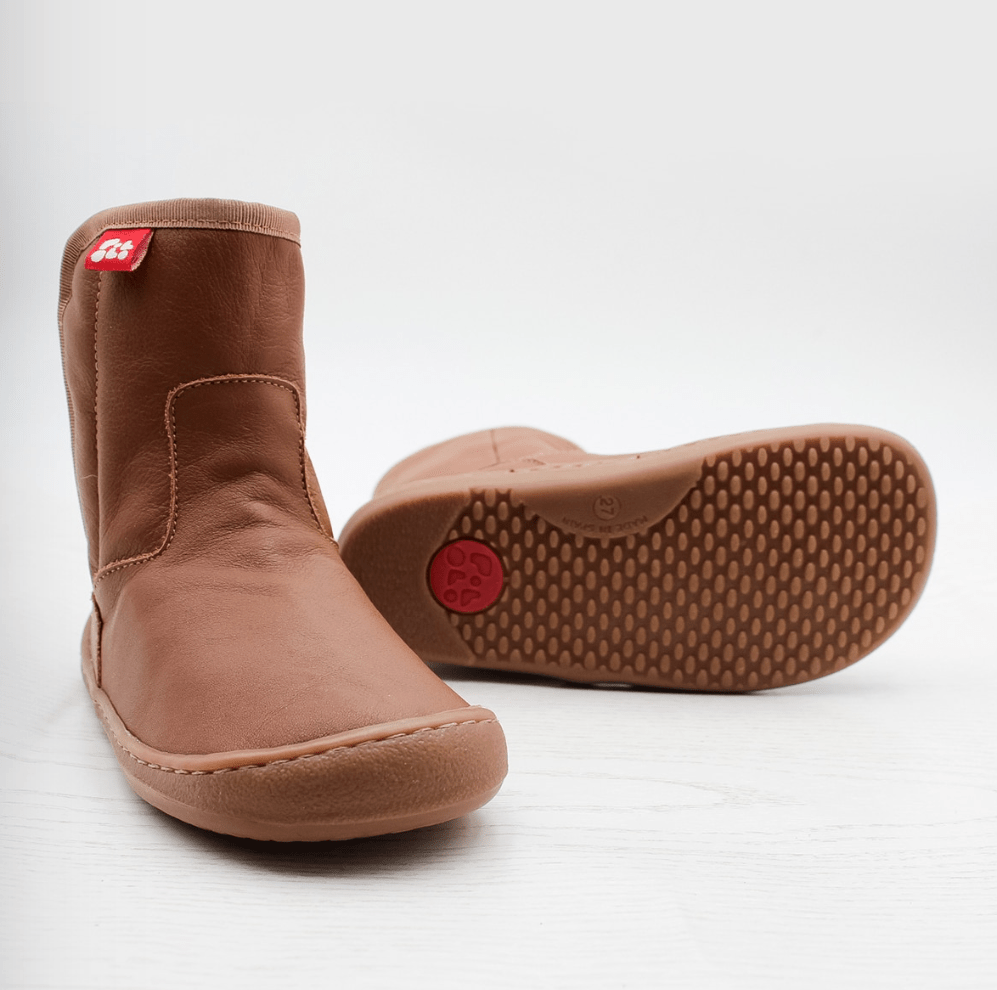 Pololo - Organic Wool Lined - Leather Barefoot Polar Boot - 3 Colors! - Nature's Wild Child
