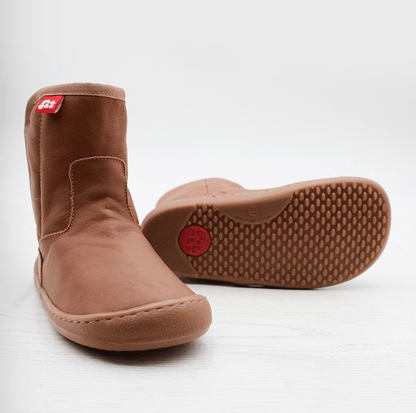 Pololo - Organic Wool Lined - Leather Barefoot Polar Boot - 3 Colors! - Nature's Wild Child