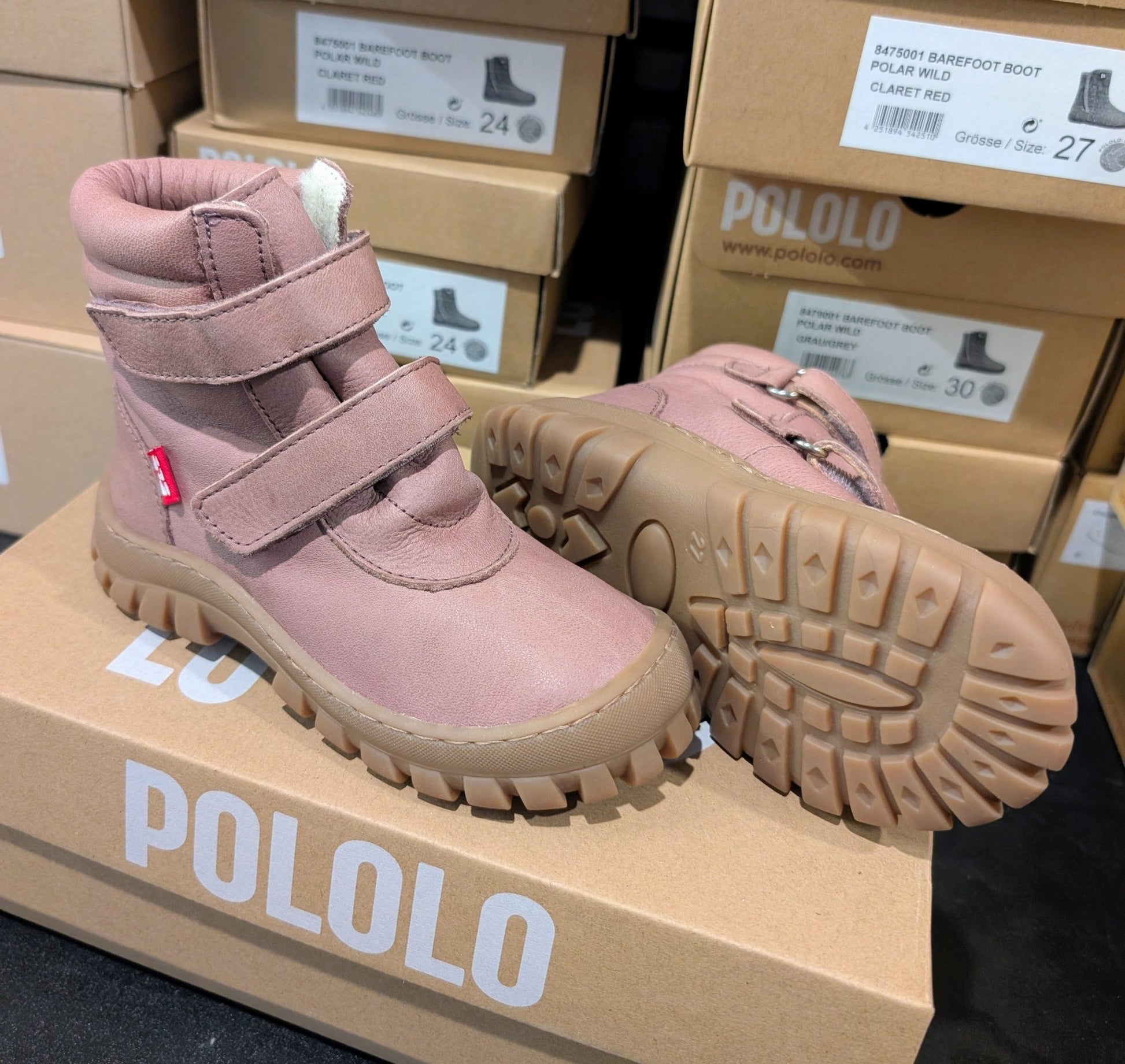 Pololo - Organic Wool Lined - Leather Winter Liam Boot - 3 Colors - Nature's Wild Child