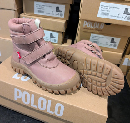 Pololo - Organic Wool Lined - Leather Winter Liam Boot - 3 Colors - Nature's Wild Child
