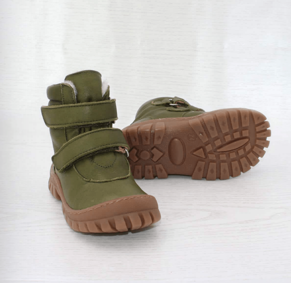 Pololo - Organic Wool Lined - Leather Winter Liam Boot - 3 Colors - Nature's Wild Child