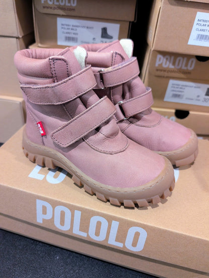Pololo - Organic Wool Lined - Leather Winter Liam Boot - 3 Colors - Nature's Wild Child
