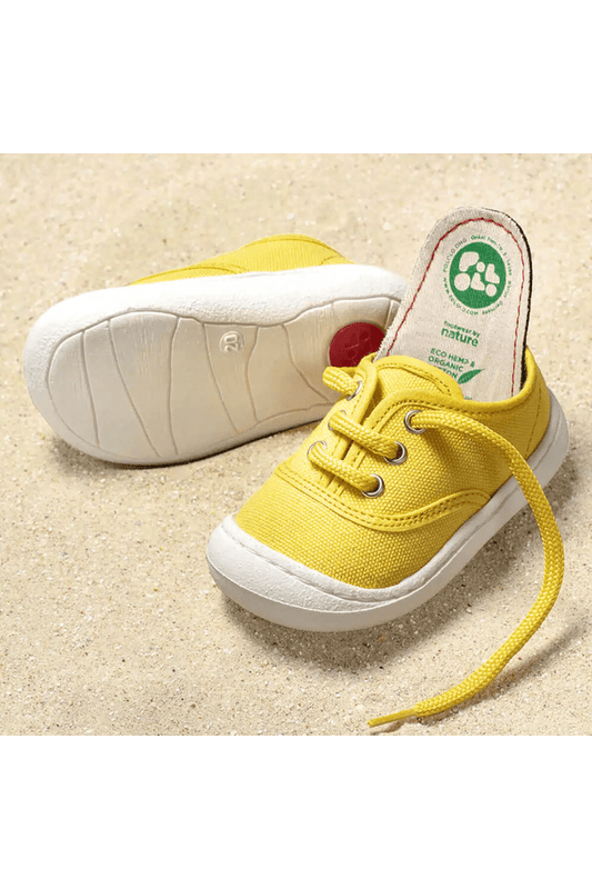 Pololo - Pepe - Organic Cotton Baby and Toddler Shoes (4 colors) - Nature's Wild Child
