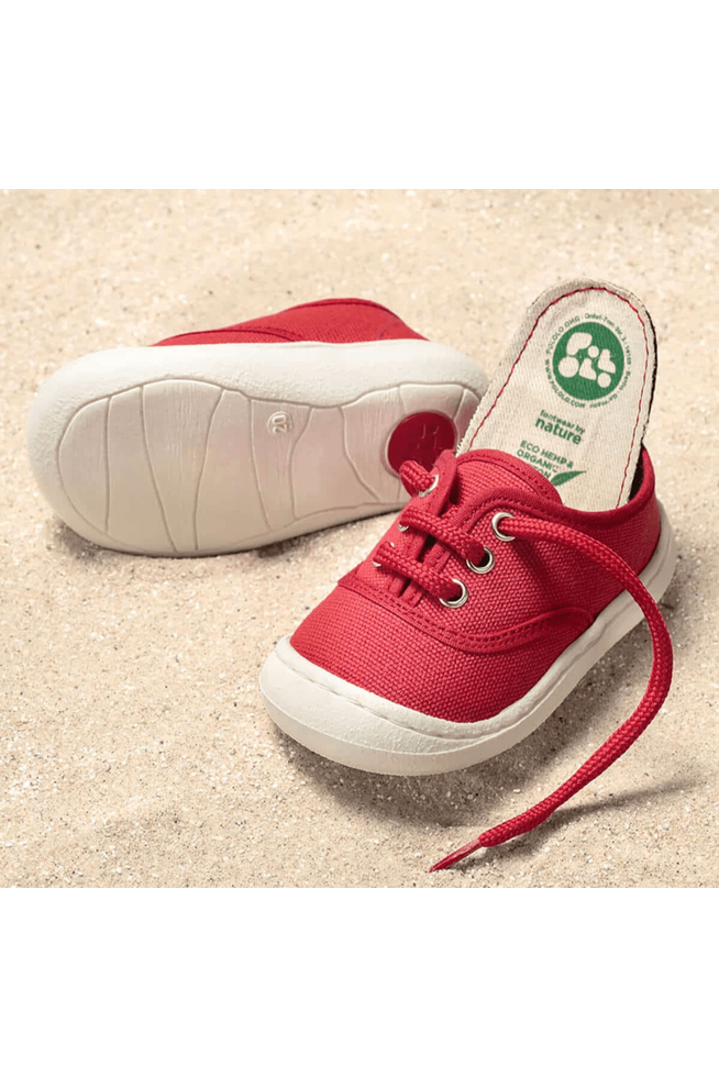 Pololo - Pepe - Organic Cotton Baby and Toddler Shoes (5 colors) - Nature's Wild Child