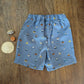 Pure Pure - GOTS Organic Cotton Boat Shorts - (12 months - 4 years) - Nature's Wild Child