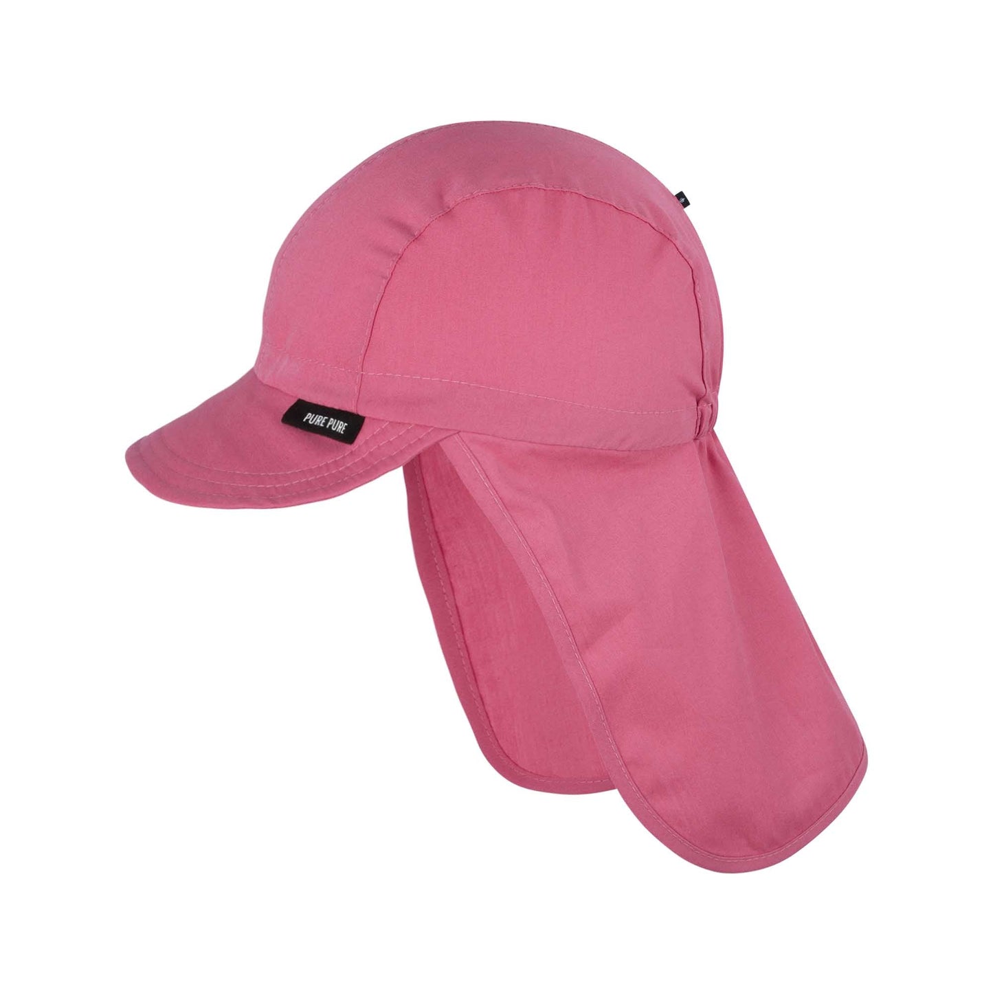Pure Pure - Kids Organic Cotton Baseball Cap with Neck Protection - Nature's Wild Child