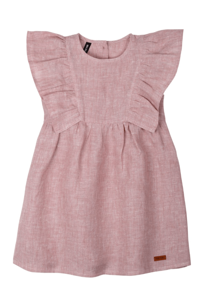 Pure Pure - Linen Dress -Toddler & Kids (2 colors) - Nature's Wild Child