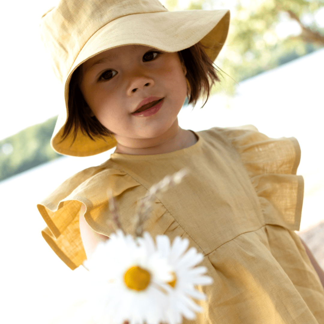 Pure Pure - Linen Dress -Toddler & Kids (2 colors) - Nature's Wild Child