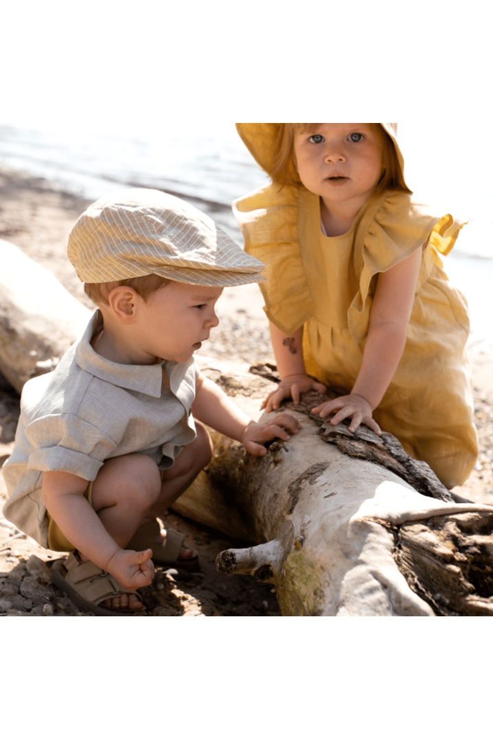 Pure Pure - Linen Dress -Toddler & Kids (2 Colors) Wood-Rose / 122/128 (7-8 Years) Pure Pure - Linen Dress -Toddler & Kids (2 Colors) Wood-Rose / 122/128 (7-8 Years)