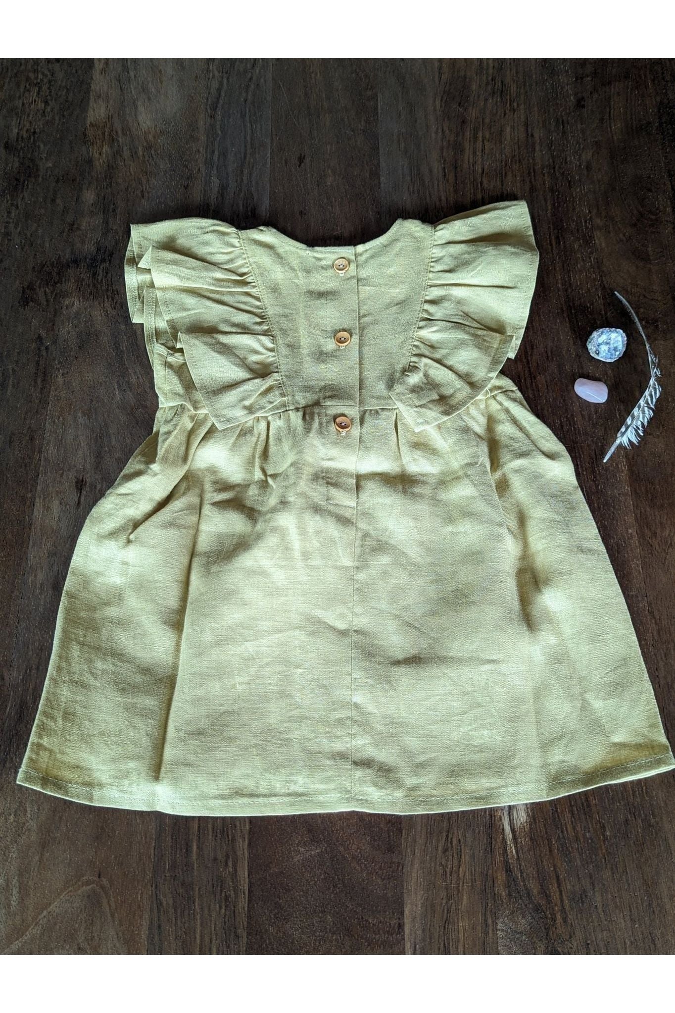 Pure Pure - Linen Dress -Toddler & Kids (2 colors) Wood-Rose / 122/128 (7-8 years) Pure Pure - Linen Dress -Toddler & Kids (2 colors) Wood-Rose / 122/128 (7-8 years)