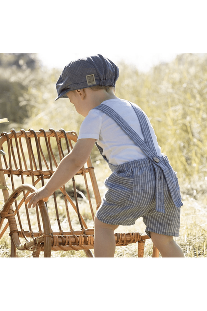 Pure Pure - Linen Overall Shorts - Baby & Toddler - Nature's Wild Child