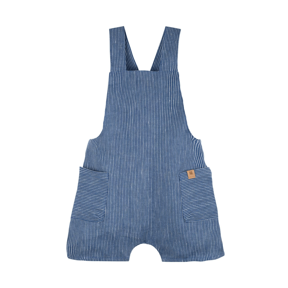 Pure Pure - Linen Overall Shorts - Baby & Toddler - Nature's Wild Child