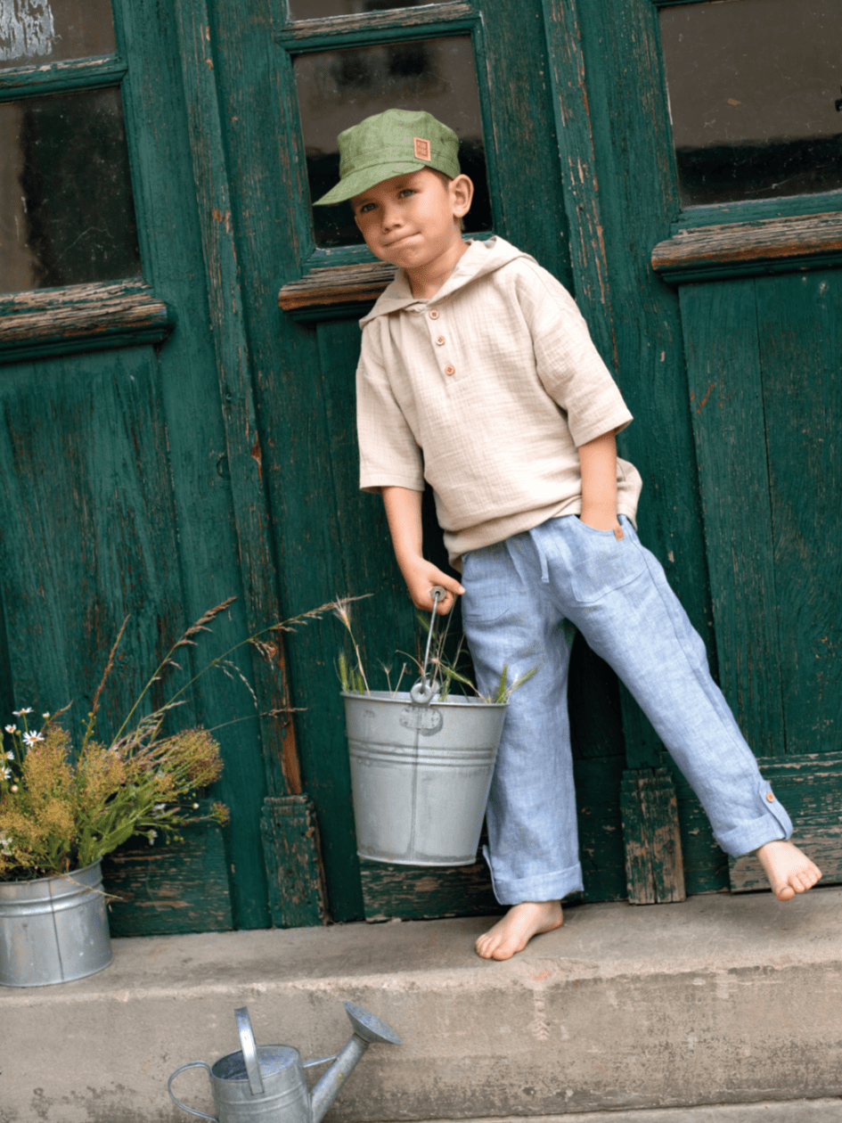 Pure Pure - Linen Pants - Baby & Kids (3 colors) - Nature's Wild Child