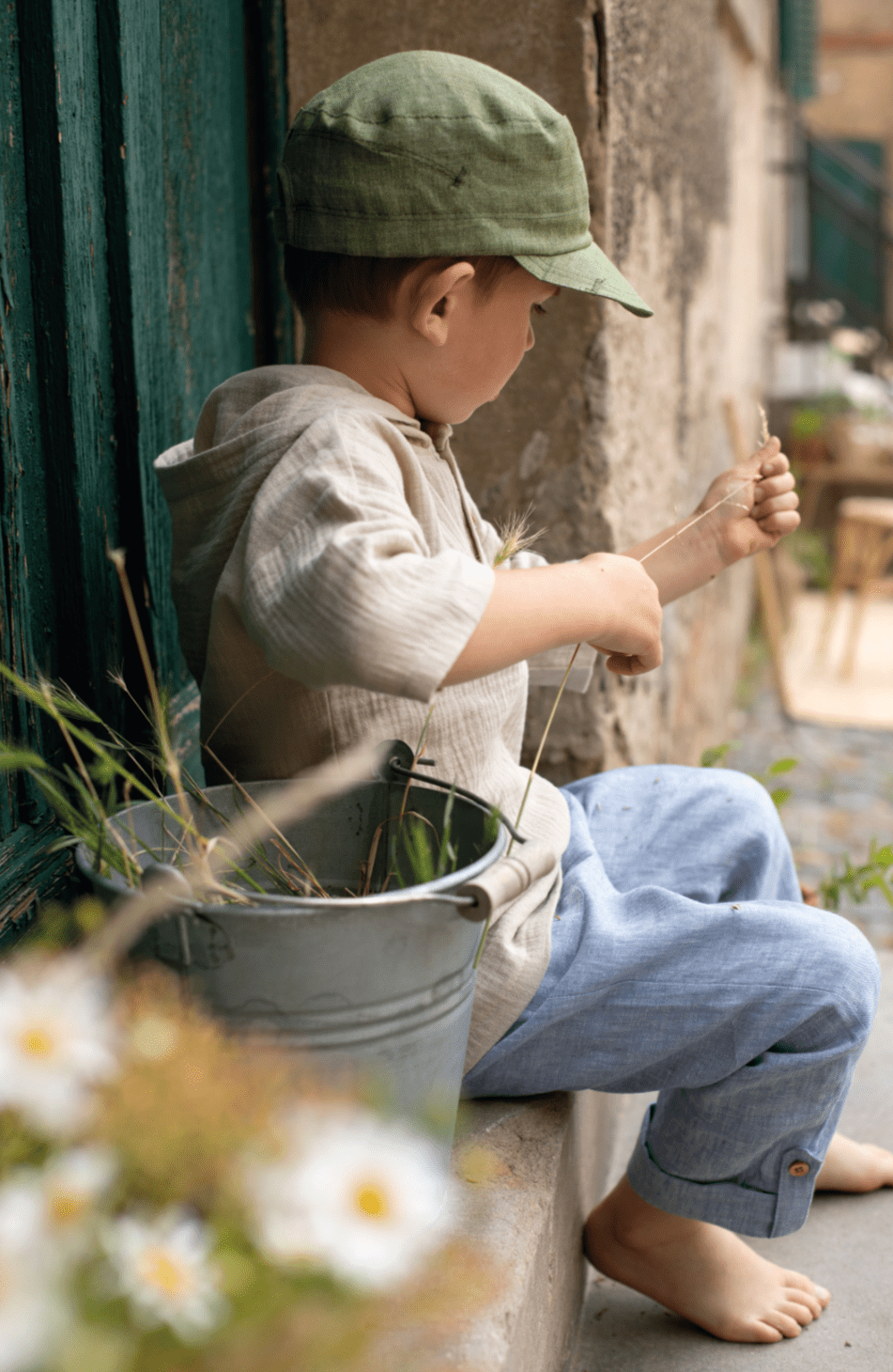 Pure Pure - Linen Pants - Baby & Kids (3 colors) - Nature's Wild Child