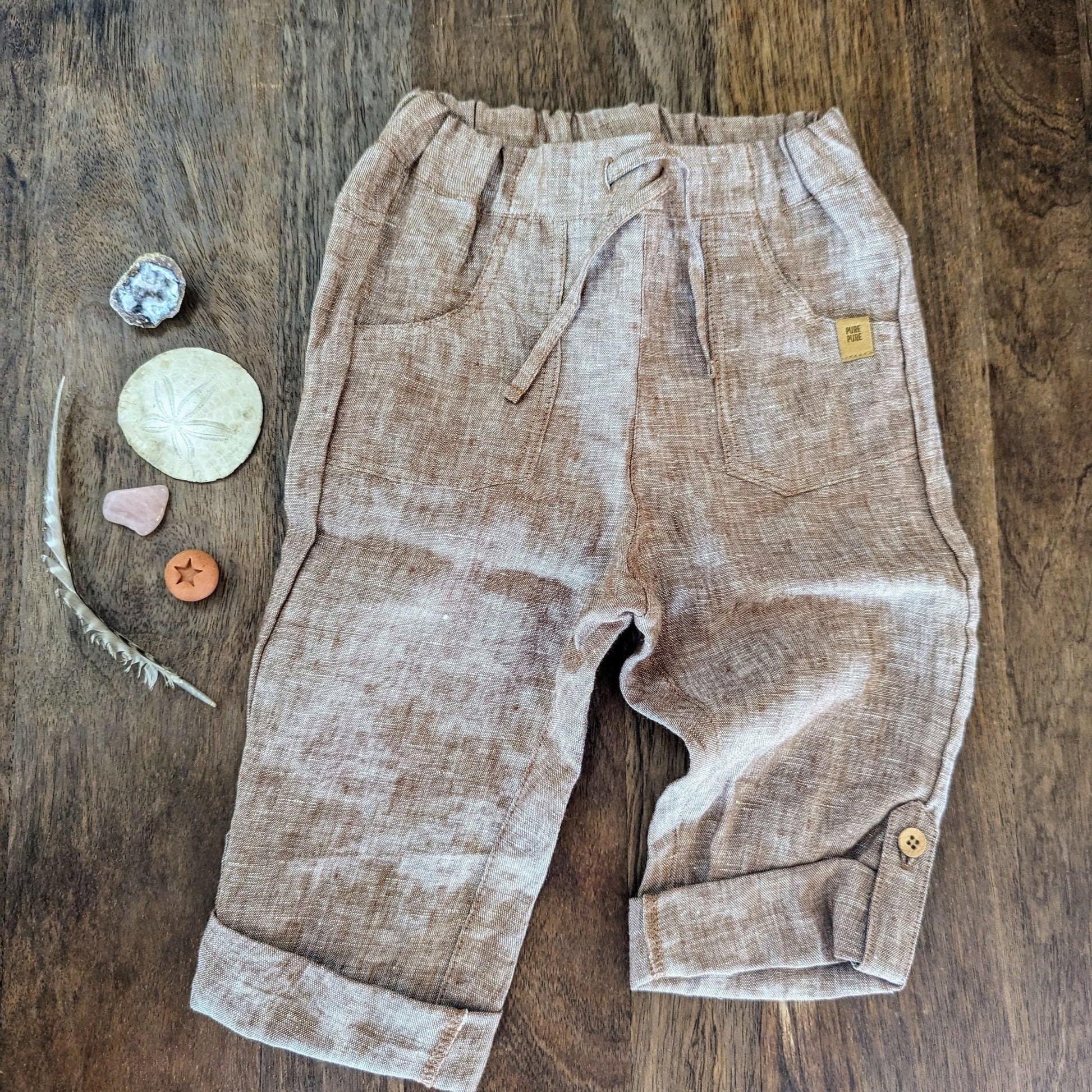 Pure Pure - Linen Pants - Baby & Kids (3 colors) - Nature's Wild Child