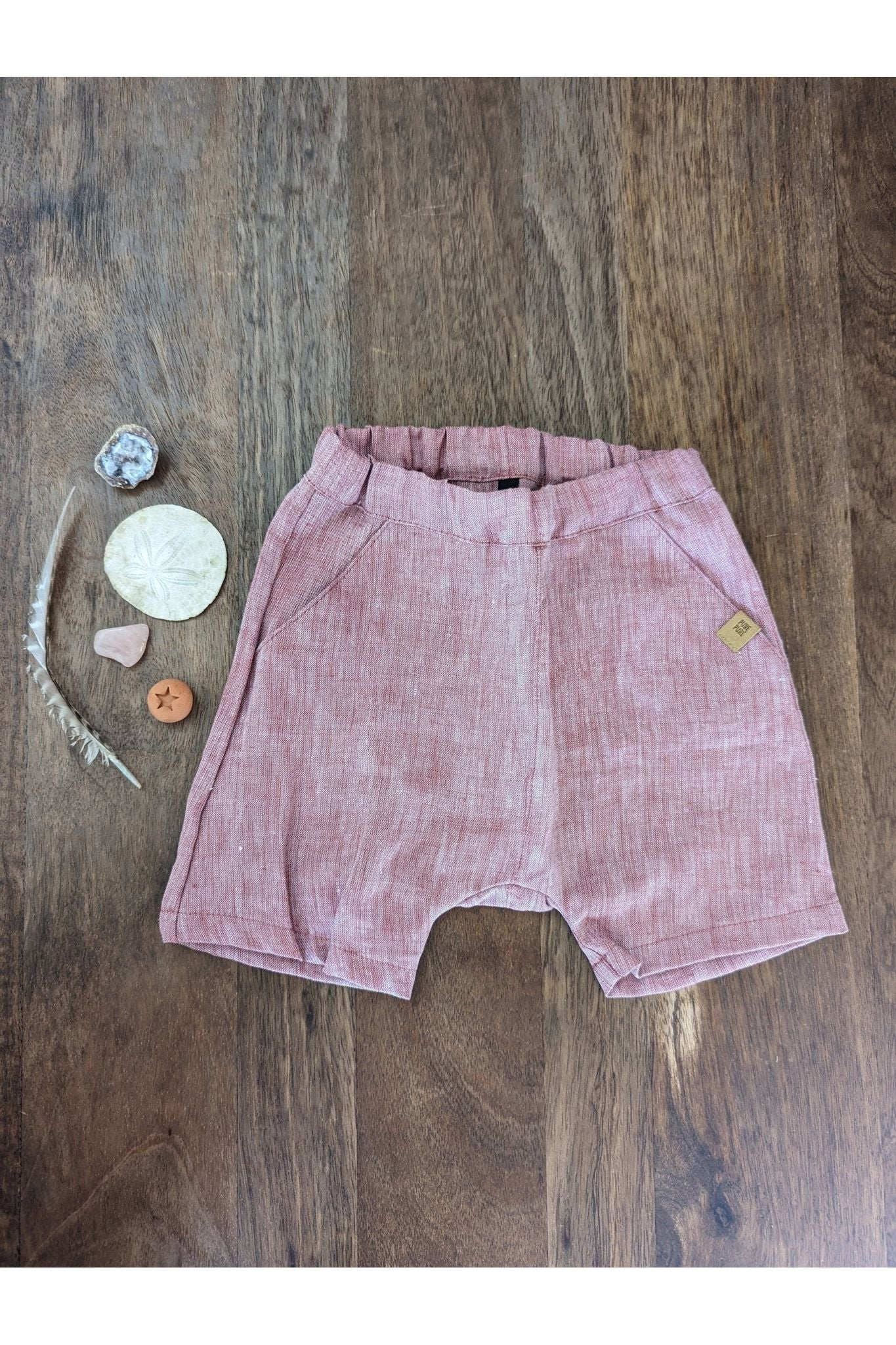 Pure Pure - Linen Shorts - Baby & Kids (3 colors) - Nature's Wild Child