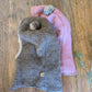 Pure Pure - Organic Wool Fleece Kids Bacalava - Bear Ears - Nature's Wild Child