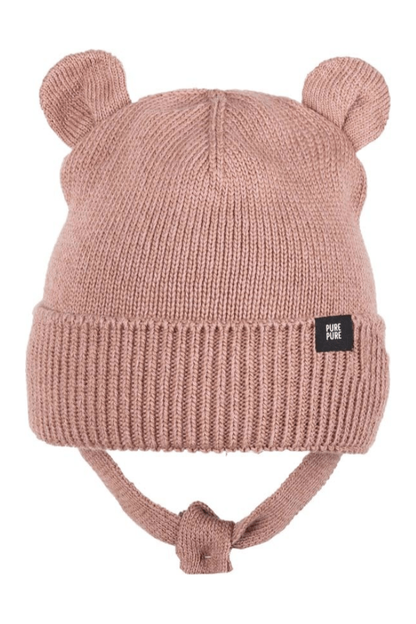 Pure Pure - Organic Wool Silk Cotton - Baby Bear - Silky Hat - Nature's Wild Child