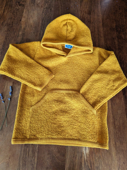 Reiff - Organic Wool Crepe - Kids Hoodie - Nature's Wild Child