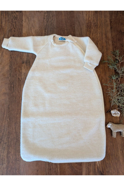 Reiff - Organic Wool Fleece - Long Sleeve Baby Sleep Sack - Nature's Wild Child