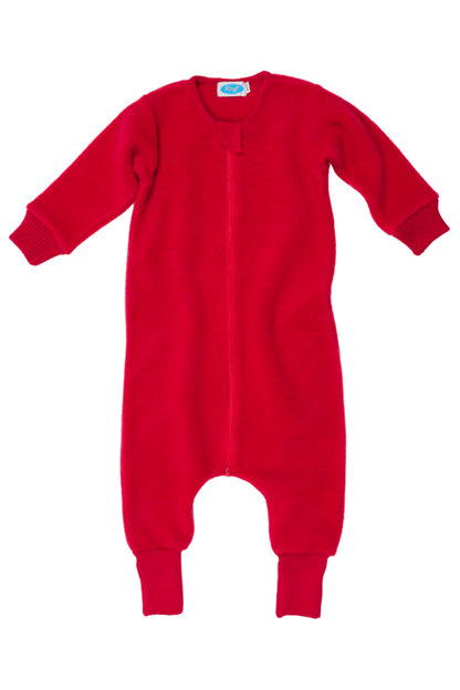 Reiff - Organic Wool Fleece - Long Sleeve Baby Sleep Sack - With Feet - Nature's Wild Child