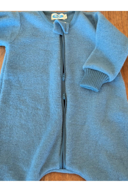 Reiff - Organic Wool Fleece - Long Sleeve Baby Sleep Sack - With Feet - Nature's Wild Child